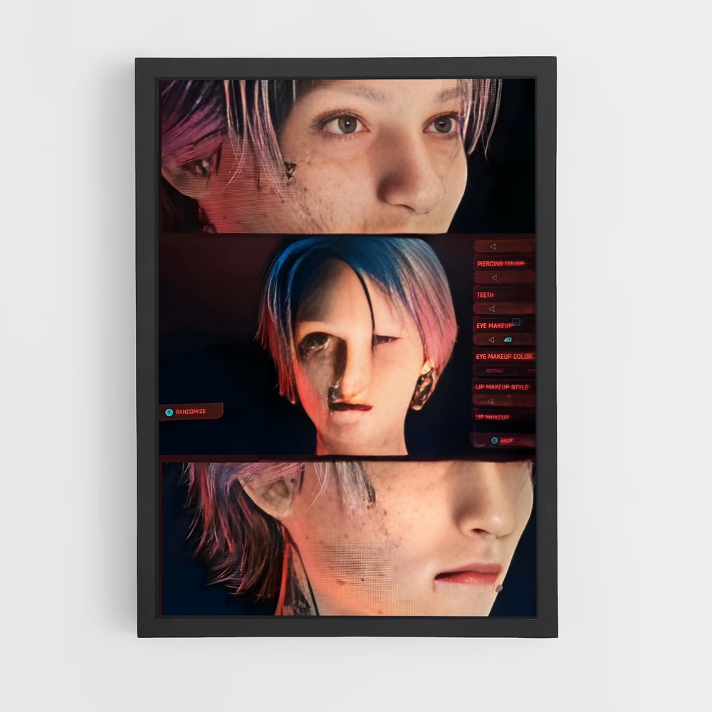 Poster cyberpunk esprit (vue 2)